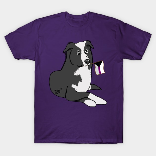 Daya The Demisexual Pride Dog T-Shirt by SentABearToSpace 